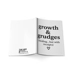Growth & Grudges Journal – White A5 Lined Softcover