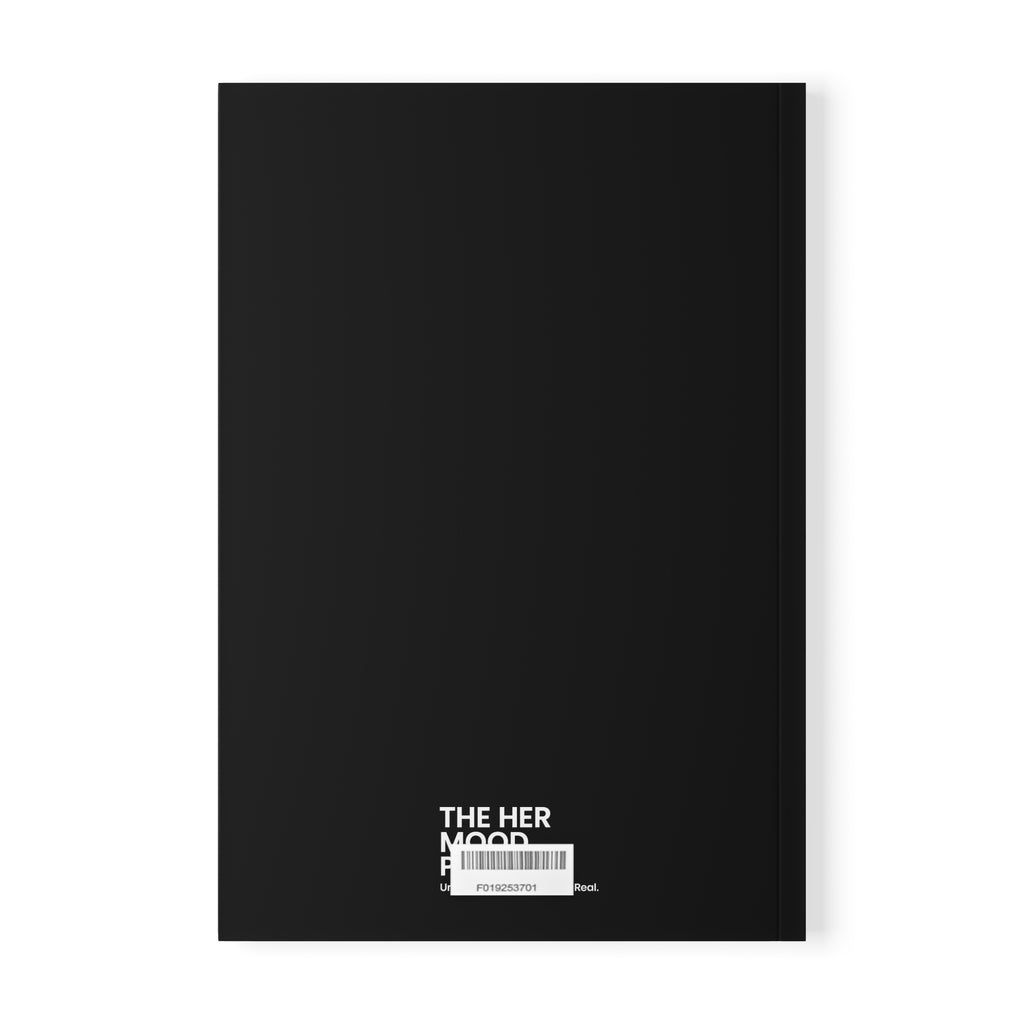 Cried a Little, Cussed a Lot (Healing with Sound Effects) Journal – Black A5 Lined Softcover