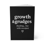 Growth & Grudges Journal – Black A5 Lined Softcover